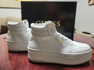 Zapatillas Guess Blancas Originales Caja