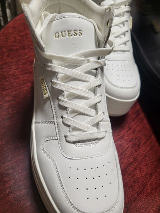 Zapatillas Guess Blancas Originales Caja