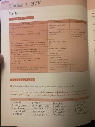 Cuaderno de refuerzo de lengua castellana 1