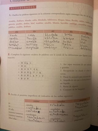 Cuaderno de refuerzo de lengua castellana 1