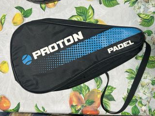 Pala de pádel Kuikma Hybrid Carbon + funda