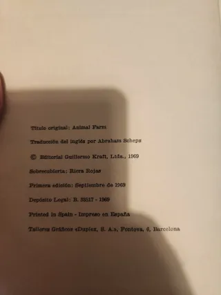 LA REBELION EN LA GRANJA