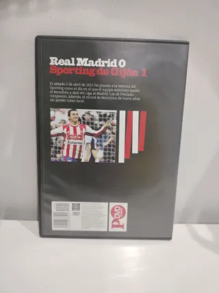 DVD Partita Real Madrid vs Sporting Gijón