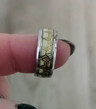 Anello Acciaio Inossidabile Masonico
