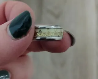 Anello Acciaio Inossidabile Masonico