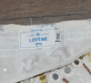 Falda larga volantes lentejuelas estampado