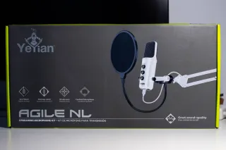 Micrófono Yeyian Agile NL Blanco