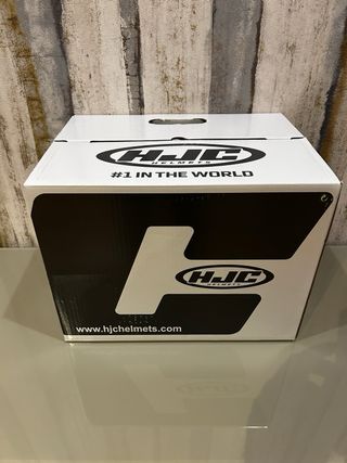 Casco Moto Integral HJC Negro Rojo