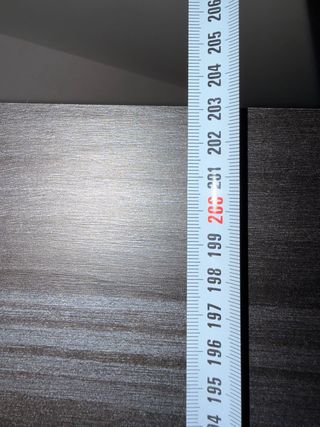 Puerta nueva gris sin usar