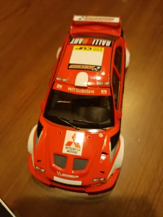 Carrocería Mitsubishi Lancer Evo Scaleauto + extra