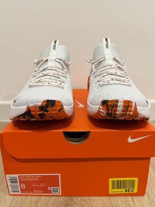 Nike Free Metcon 6 White/Black Safety/Orange