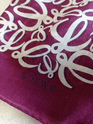 Bufanda Loewe Morada Original