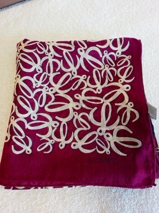 Bufanda Loewe Morada Original