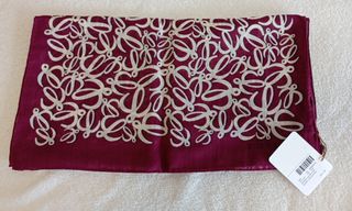 Bufanda Loewe Morada Original