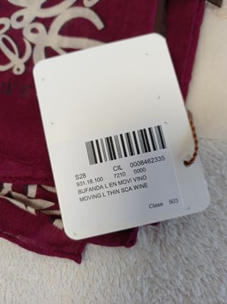 Bufanda Loewe Morada Original