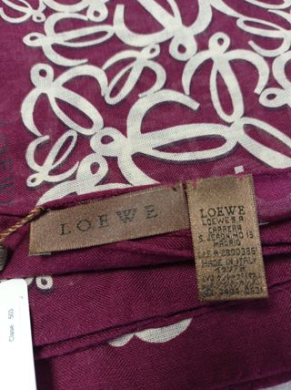 Bufanda Loewe Morada Original
