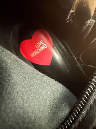 Stivali Moschino sopra ginocchio tg.39.