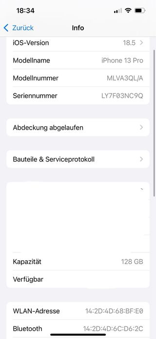 iPhone 13 Pro Blanco 128gb  batería cambiada