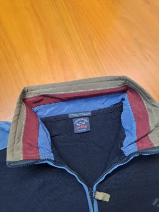 Jersey Paul & Shark Lana 100% Azul Talla L