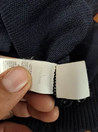 Jersey Paul & Shark Lana 100% Azul Talla L