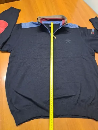 Jersey Paul & Shark Lana 100% Azul Talla L