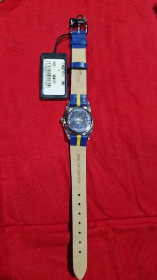 Reloj Lotus Azul y Amarillo Nuevo