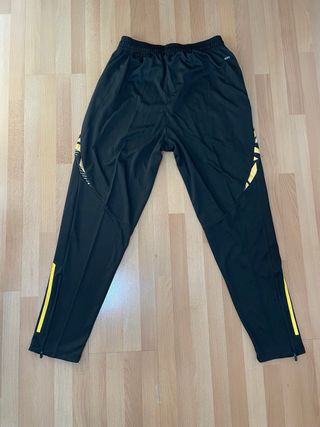 Chándal Real Madrid Adidas Negro y Dorado