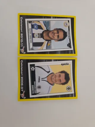 Carte Calciatori Panini 2010-11 e 2006-07