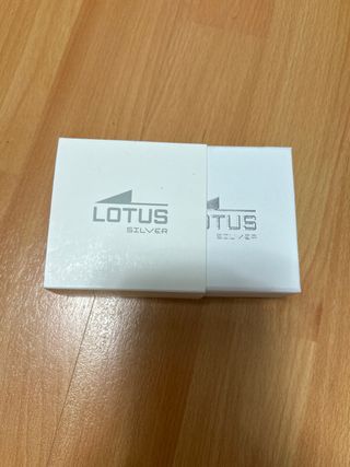 Pendientes Lotus Silver