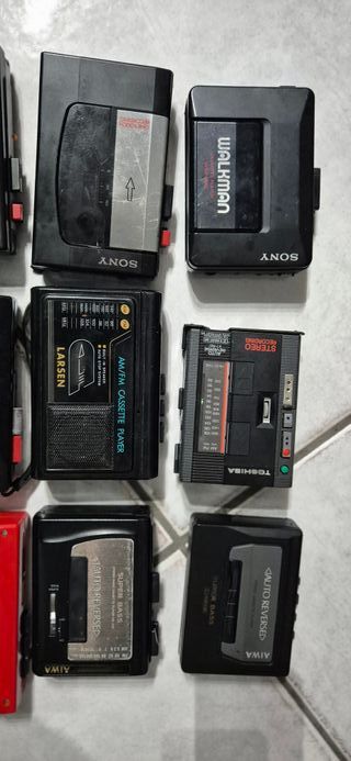 Lotto Walkman Mangianastri e Radio