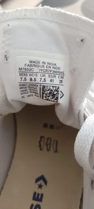 Zapatillas Converse All Star Retro Blancas