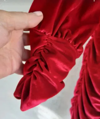 Vestito elegante rosso tg. M