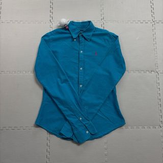 Camisa Ralph Lauren Slim Fit azul unisex