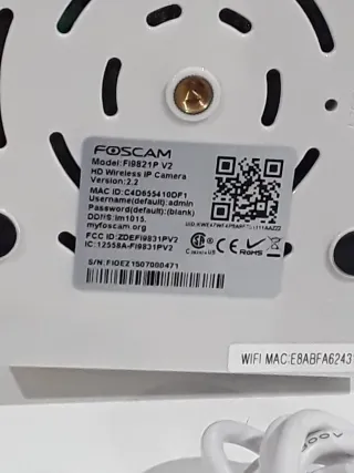 Cámara Foscam Blanca