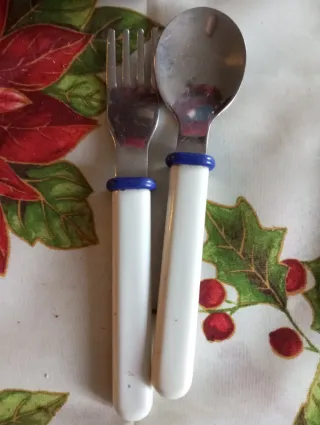 Set posate Barbie bambini