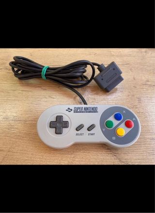 Mando Super Nintendo + Juego King Arthur