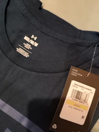 Camiseta Under Armour Talla M Azul