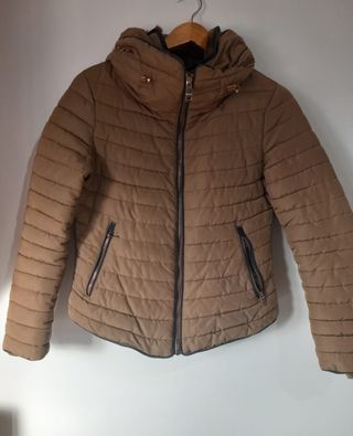 Cazadora color taupe