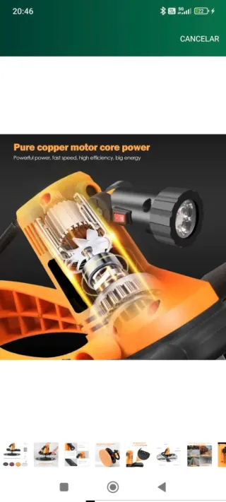 Máquina alisadora de cemento