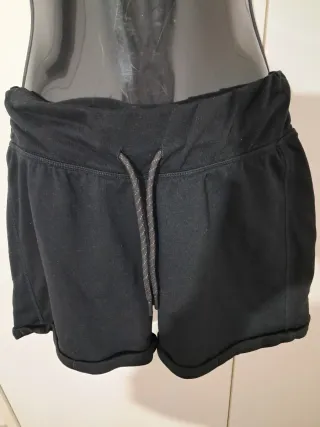 Pantaloncini cotone neri