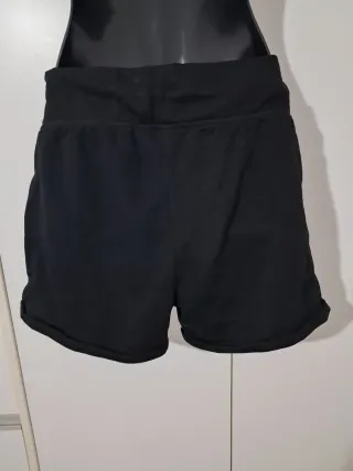 Pantaloncini cotone neri