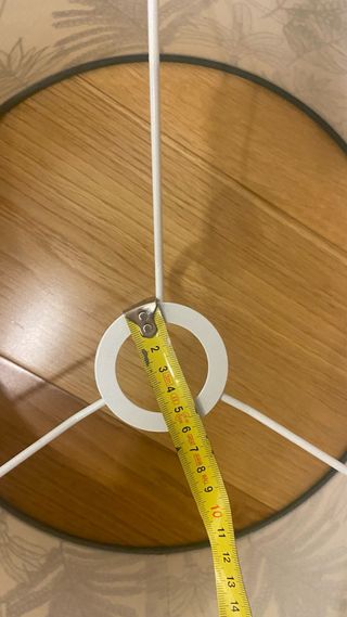 Pantalla Lámpara Cilíndrica Naturaleza D35