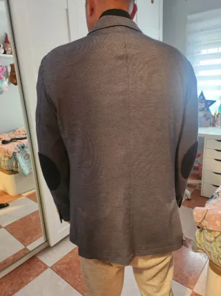 Chaqueta sport caballero azul