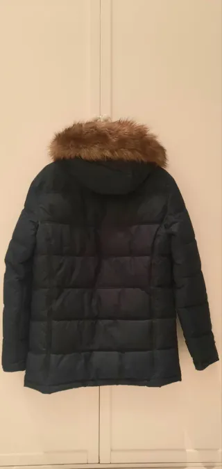 Parka Zara Hombre Talla L Azul