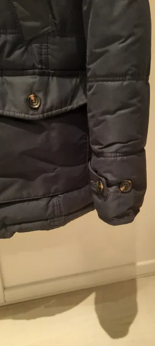 Parka Zara Hombre Talla L Azul