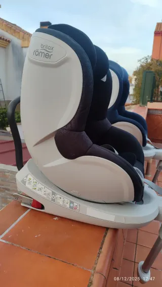 Dos Silla Coche Britax Römer Dualfix 360°