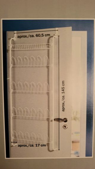 Zapatero organizador para puerta 12 pares