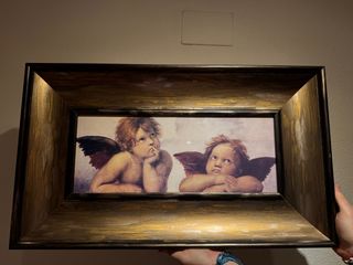 Cuadro angeles Querubines Rafael Sanzio