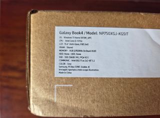 Samsung Galaxy Book 4 15.6 i3 8/256GB Argento