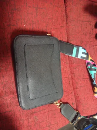 Bolso Bandolera Karl Lagerfeld Negro Multicolor